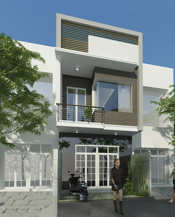 Nhà phố hiện đại 4x15,5m
