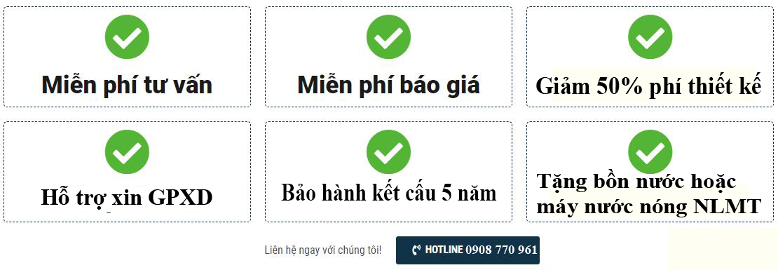 Khuyến mãi xây dựng nhà phố biệt thự năm 2026 Nhà Đẹp Vườn Xinh