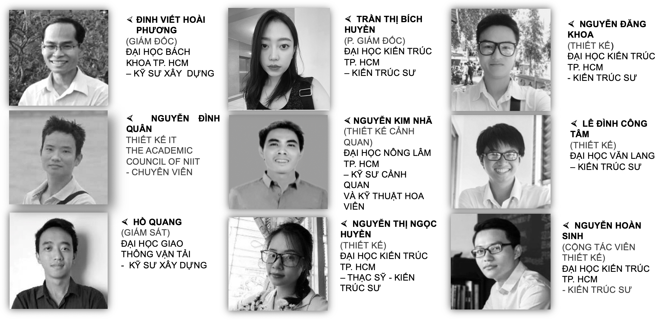 Nhân sự Nhà Đẹp Vườn Xinh