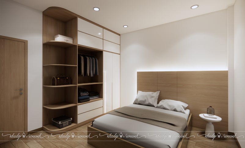 Thiết kế dự án nhà phố 3 tầng + 1 tum Q7 hình 17