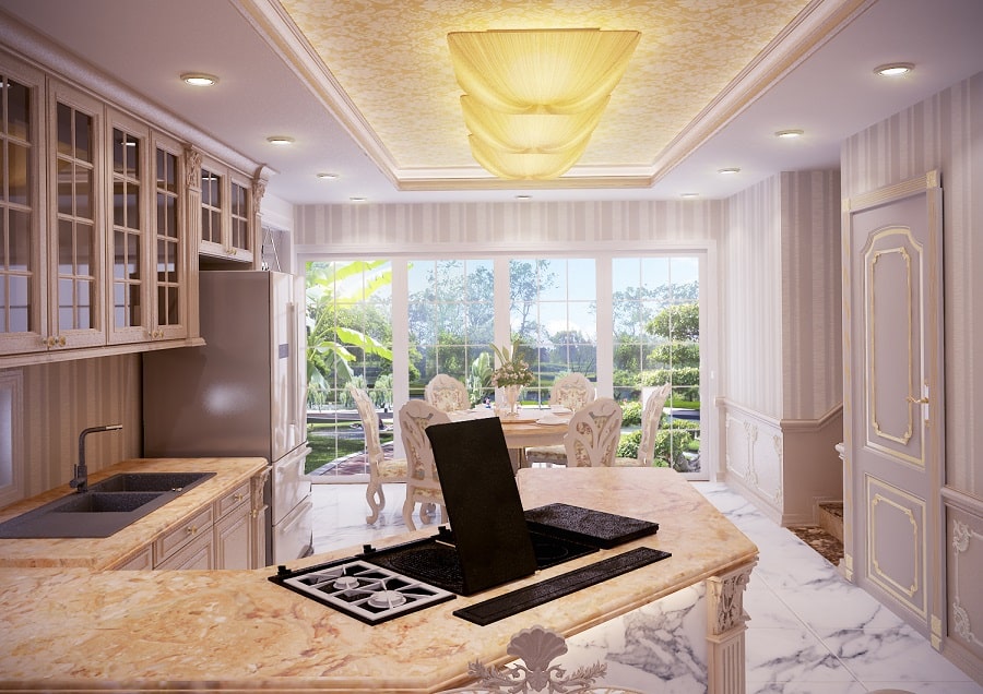 Thiết kế biệt thự phố anh Hoàng hình 12