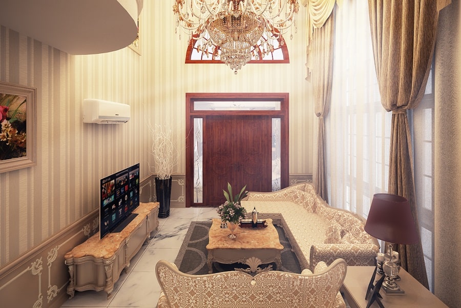 Thiết kế biệt thự phố anh Hoàng hình 7