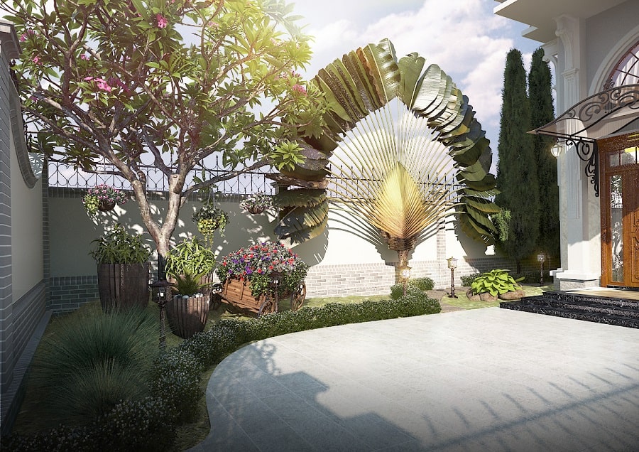 Thiết kế biệt thự phố anh Hoàng hình 6