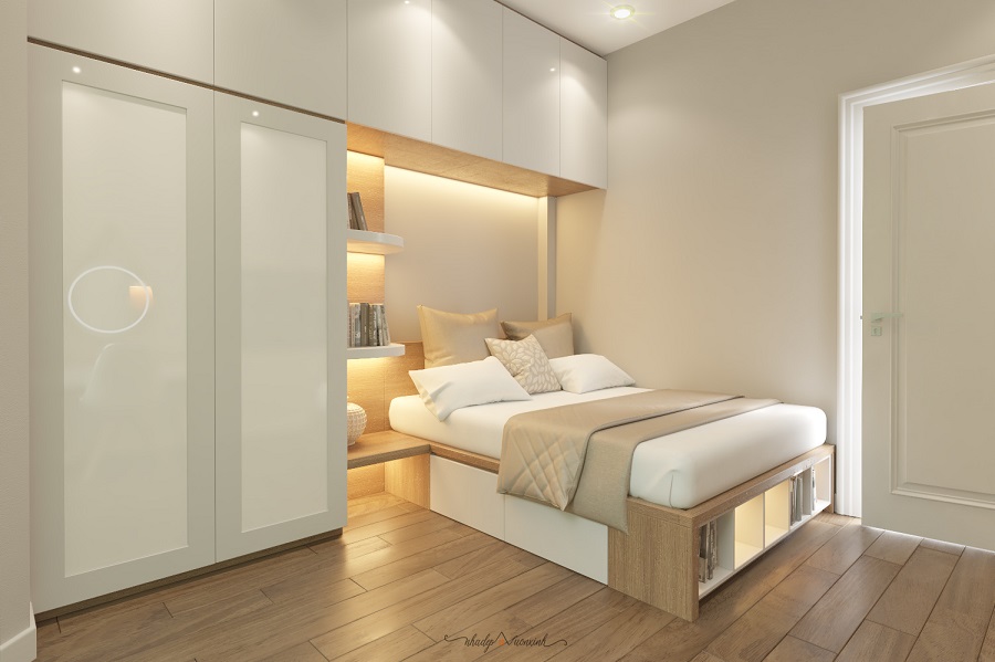 Nhà phố 1 trệt 2 lầu chị Thảo quận 4 hình 6