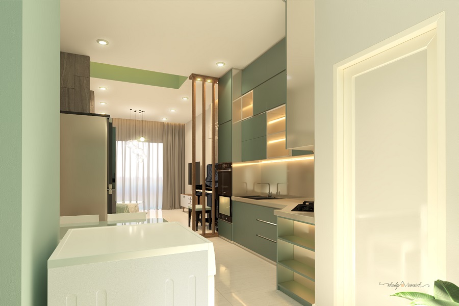 Nhà phố 1 trệt 2 lầu chị Thảo quận 4 hình 5