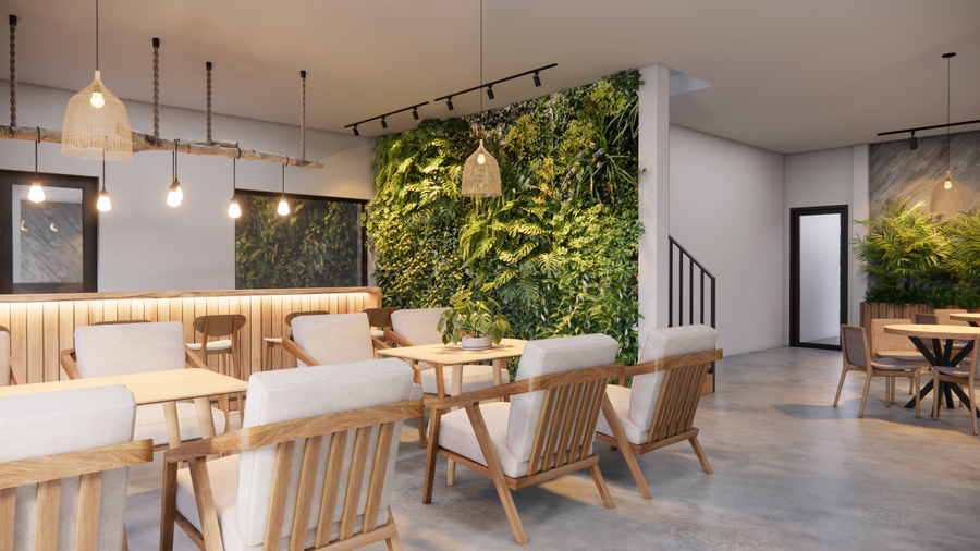 Thiết kế nội thất, cảnh quan nhà hàng homestay Xuân Lộc Đồng Nai hình 16