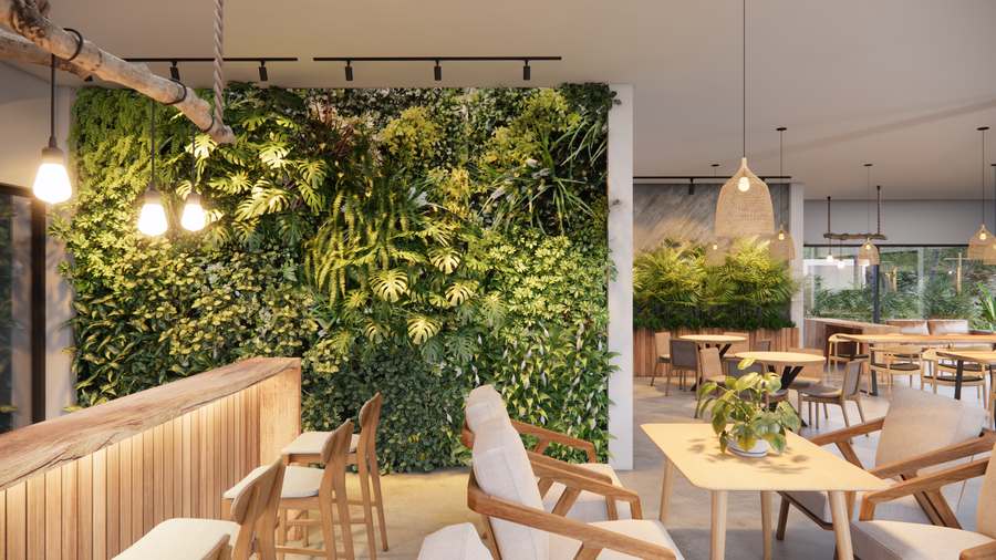 Thiết kế nội thất, cảnh quan nhà hàng homestay Xuân Lộc Đồng Nai hình 14