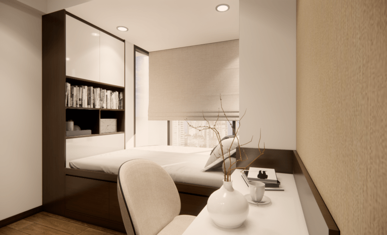 Thiết kế nội thất căn hộ MIDTOWN Phú Mỹ Hưng hình 6