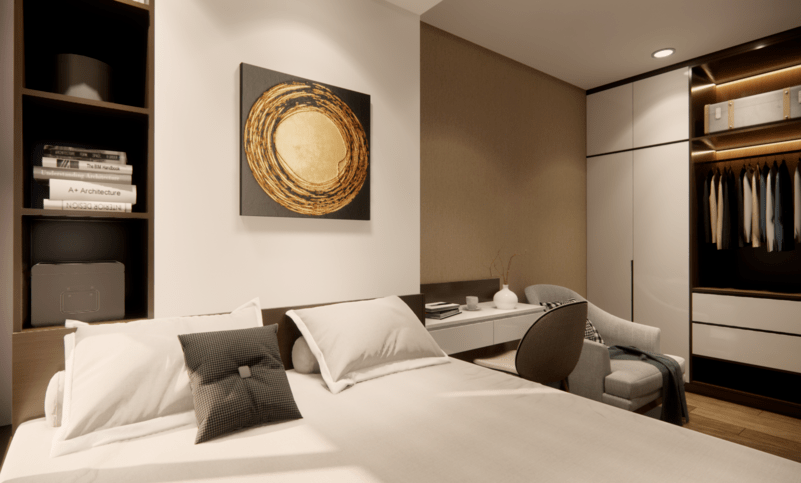 Thiết kế nội thất căn hộ MIDTOWN Phú Mỹ Hưng hình 5