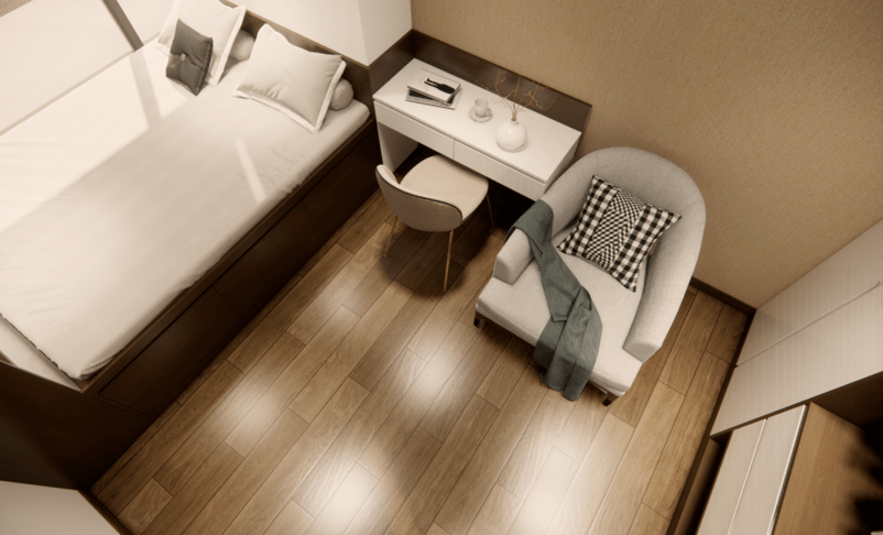 Thiết kế nội thất căn hộ MIDTOWN Phú Mỹ Hưng hình 4