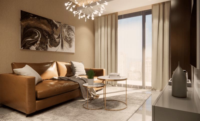 Thiết kế nội thất căn hộ MIDTOWN Phú Mỹ Hưng hình 8