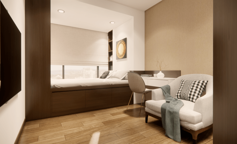 Thiết kế nội thất căn hộ MIDTOWN Phú Mỹ Hưng hình 7