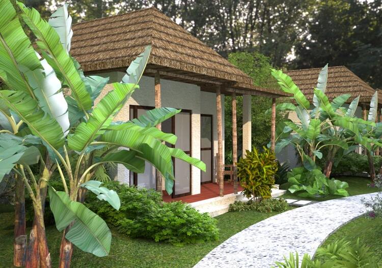Thiết kế cảnh quan cho khu nghỉ dưỡng ở Củ Chi hình 11