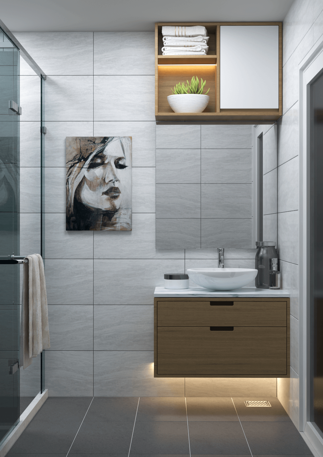 Thiết kế nhà phố Nguyễn Thành Ý hình 11