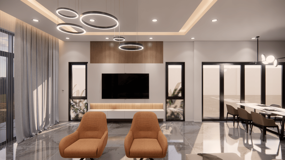 Thiết kế nhà 6x16 phong cách hiện đại hình 6