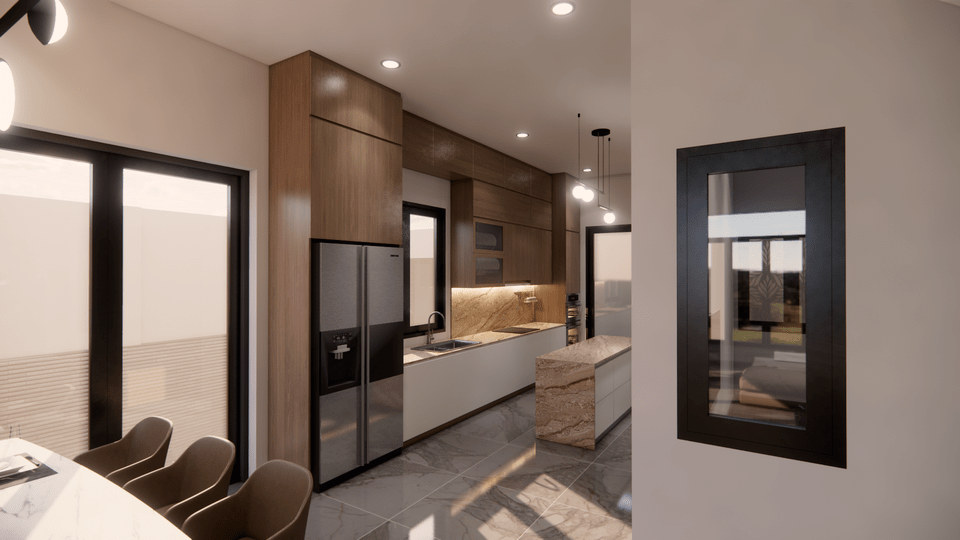 Thiết kế nhà 6x16 phong cách hiện đại hình 10