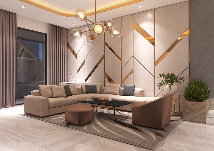 Thiết kế nhà phố 2 tầng chị Hân Nhơn Trạch hình 5