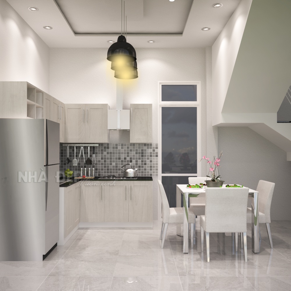 Thiết kế nhà phố 2 tầng Chị Hồng hình 8