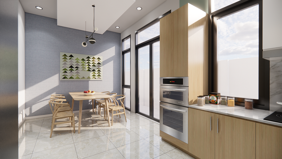 Nhà ở riêng lẻ 336m2 Long An hình 8