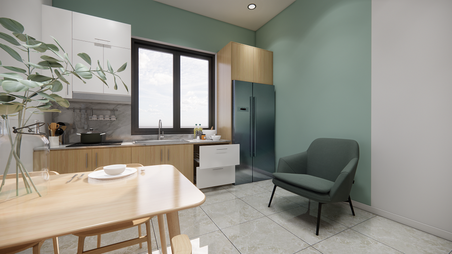 Nhà ở riêng lẻ 336m2 Long An hình 13