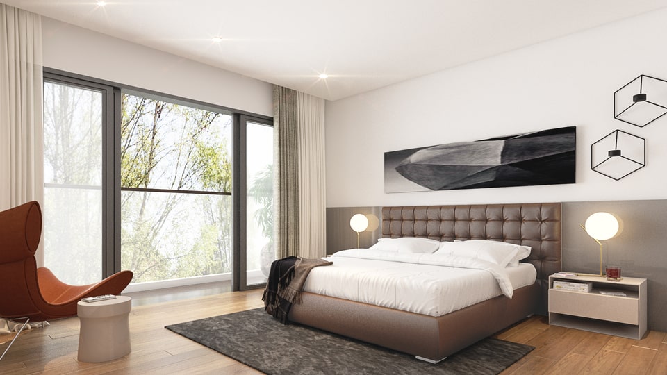 Biệt thự phố 1 trệt 2 lầu hình 8