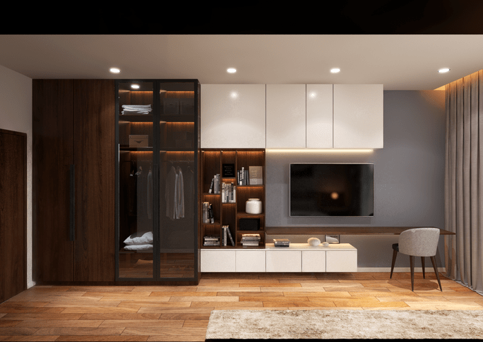 Biệt thự phố 1 trệt 2 lầu hình 5