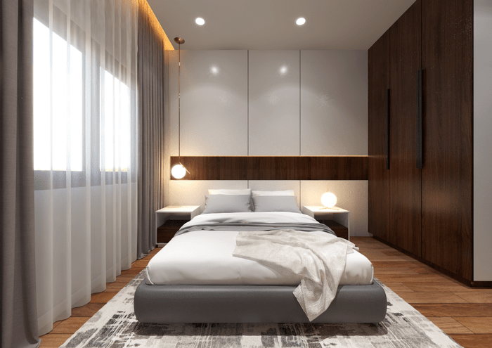 Biệt thự phố 1 trệt 2 lầu hình 6