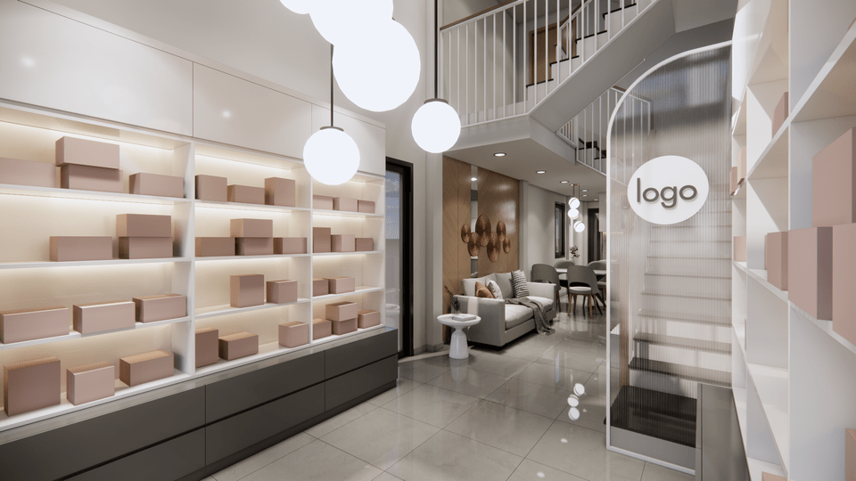 Nhà phố 2 tầng 1 lửng tại quận 8 hình 11