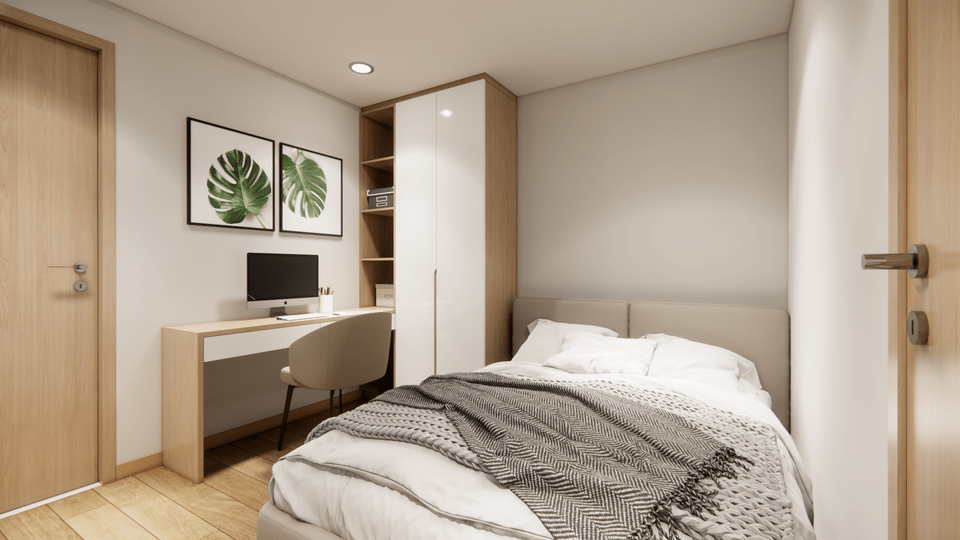 Nhà phố 2 tầng 1 lửng tại quận 8 hình 16