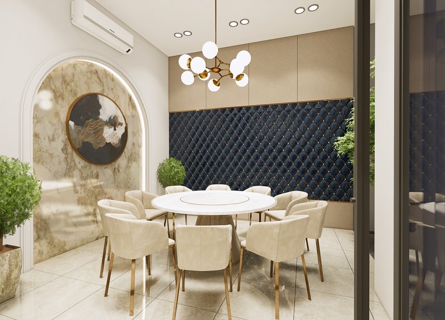 Thiết kế nội thất nhà phố Trường Chinh hình 12