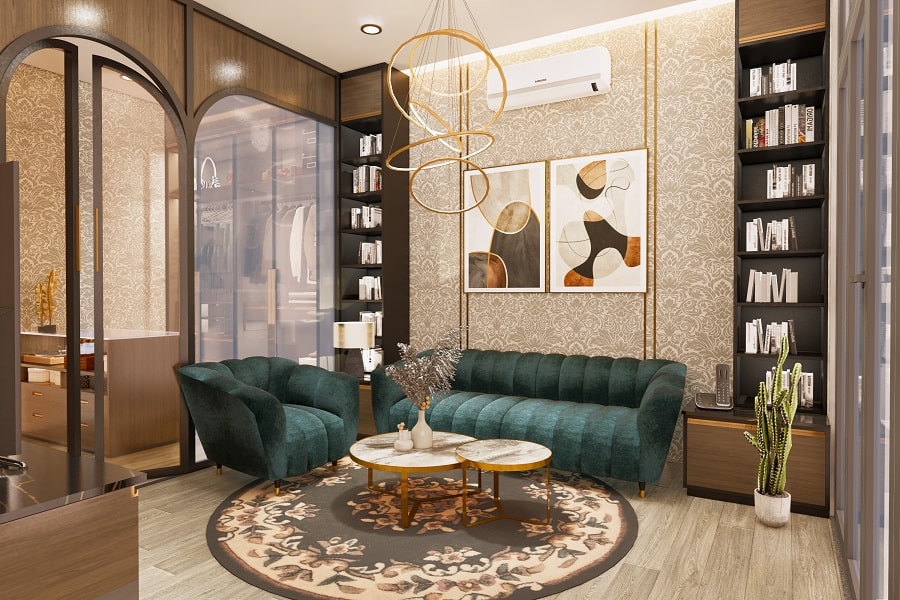 Thiết kế nội thất nhà phố Trường Chinh hình 7