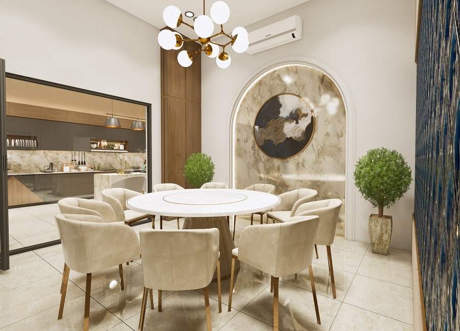 Thiết kế nội thất nhà phố Trường Chinh hình 1