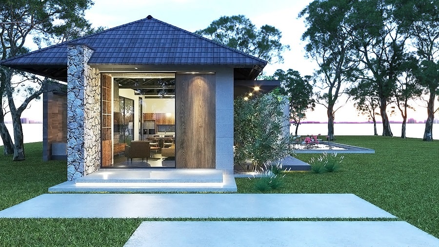 Thiết kế nhà vườn Bến Lức hình 2