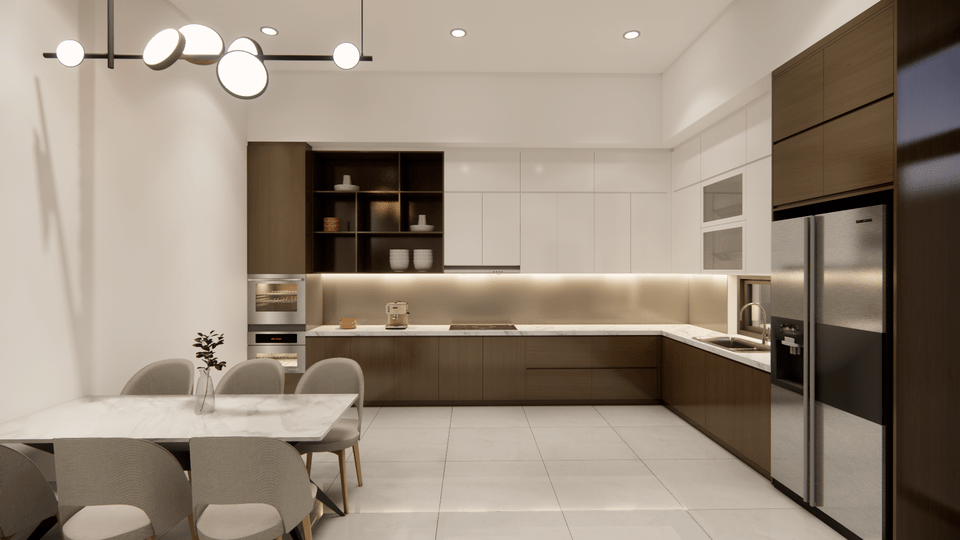 Thiết kế nhà vườn Củ Chi 11x21m2 hình 5