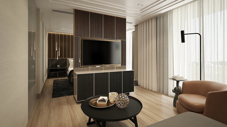 Thiết kế nội thất biệt thự 3 tầng hình 3