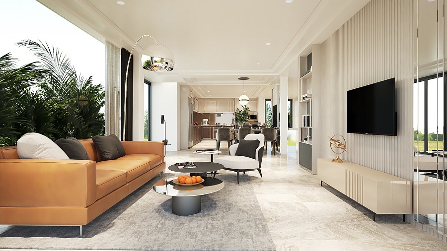 Thiết kế nội ngoại thất dự án Villa Park nội thất hình 2