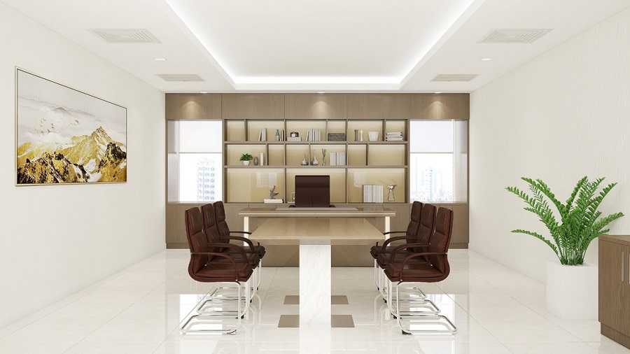 Thiết kế nội thất VP Công Ty Cổ Phần Vận Tải Xăng Dầu Vitaco hình 8